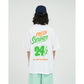 CORPORATE PRINTED S/S TEE ”ALL DAY ALL NIGHT ”