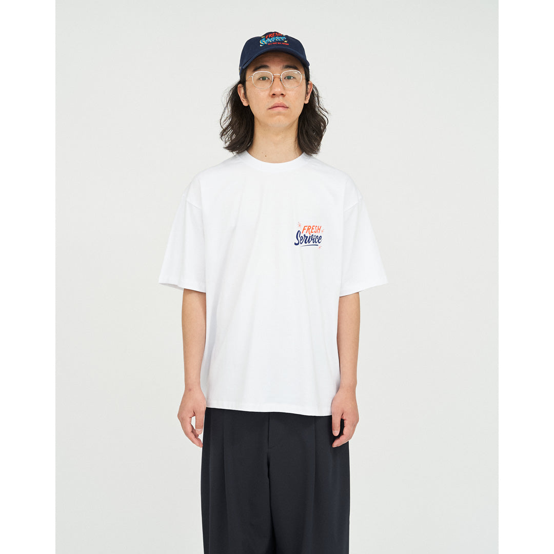 CORPORATE PRINTED S/S TEE ”ALL DAY ALL NIGHT ”