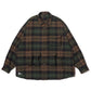 Flannel Check Multi-Pocket Shirt