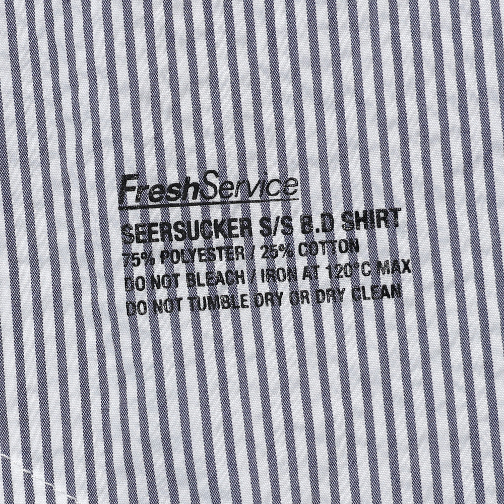 SEERSUCKER S/S BD SHIRT