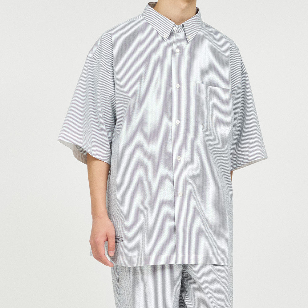 FreshService) SEERSUCKER S/S B.D SHIRT (FSC261-50228