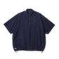 CRISP COTTON ANORAK S/S SHIRT