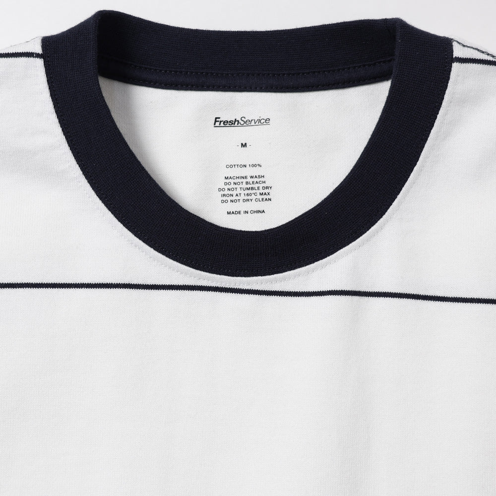 FreshService) PIN BORDER L/S TEE (FSC261-70261) | FreshService