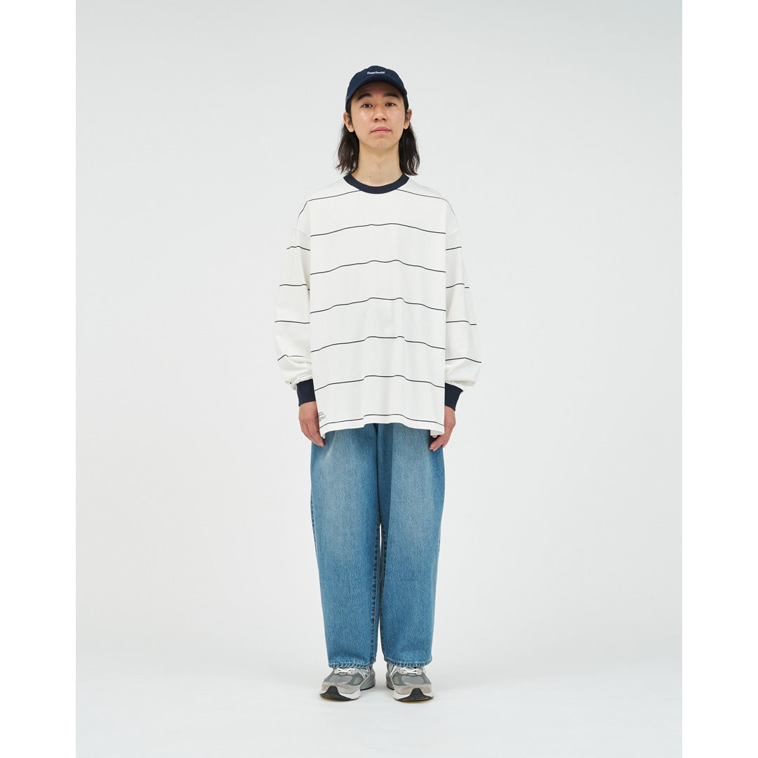 FreshService) PIN BORDER L/S TEE (FSC261-70261) | FreshService