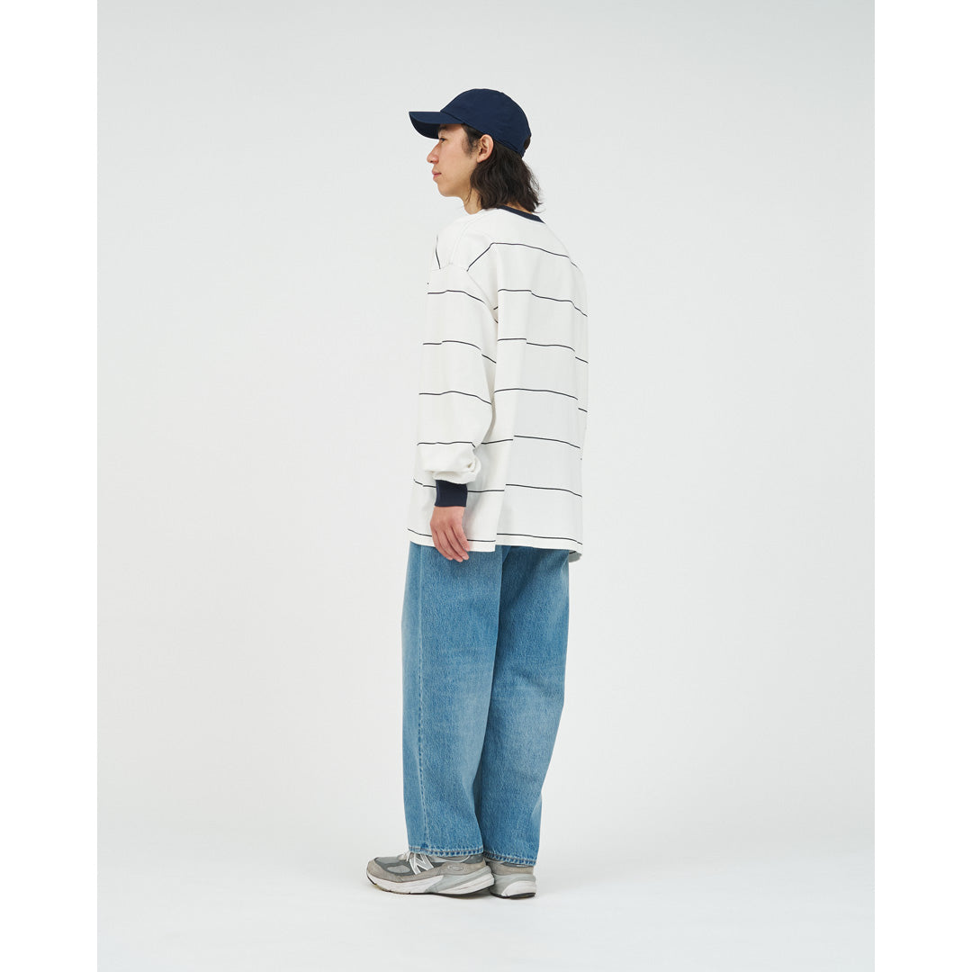 FreshService) PIN BORDER L/S TEE (FSC261-70261) | FreshService