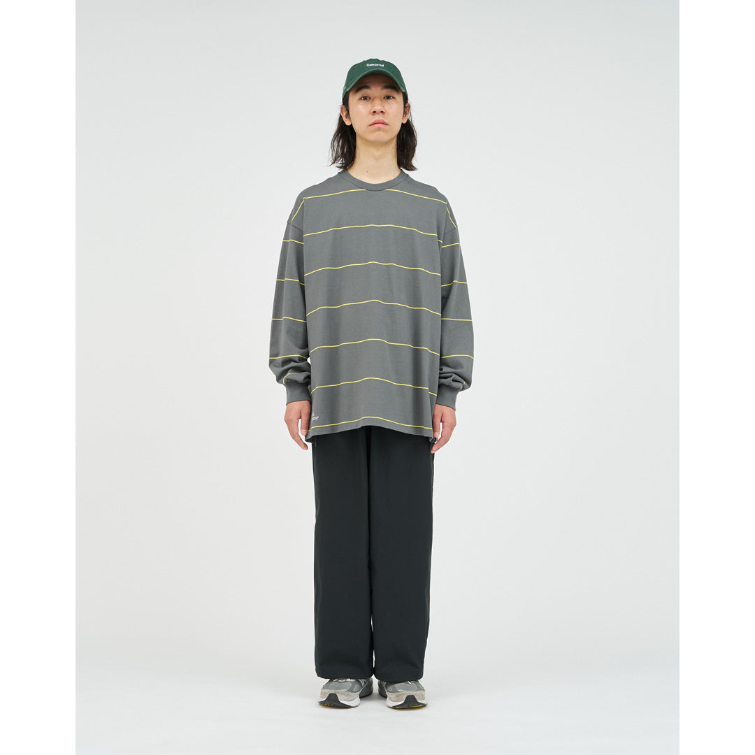 FreshService) PIN BORDER L/S TEE (FSC261-70261) | FreshService