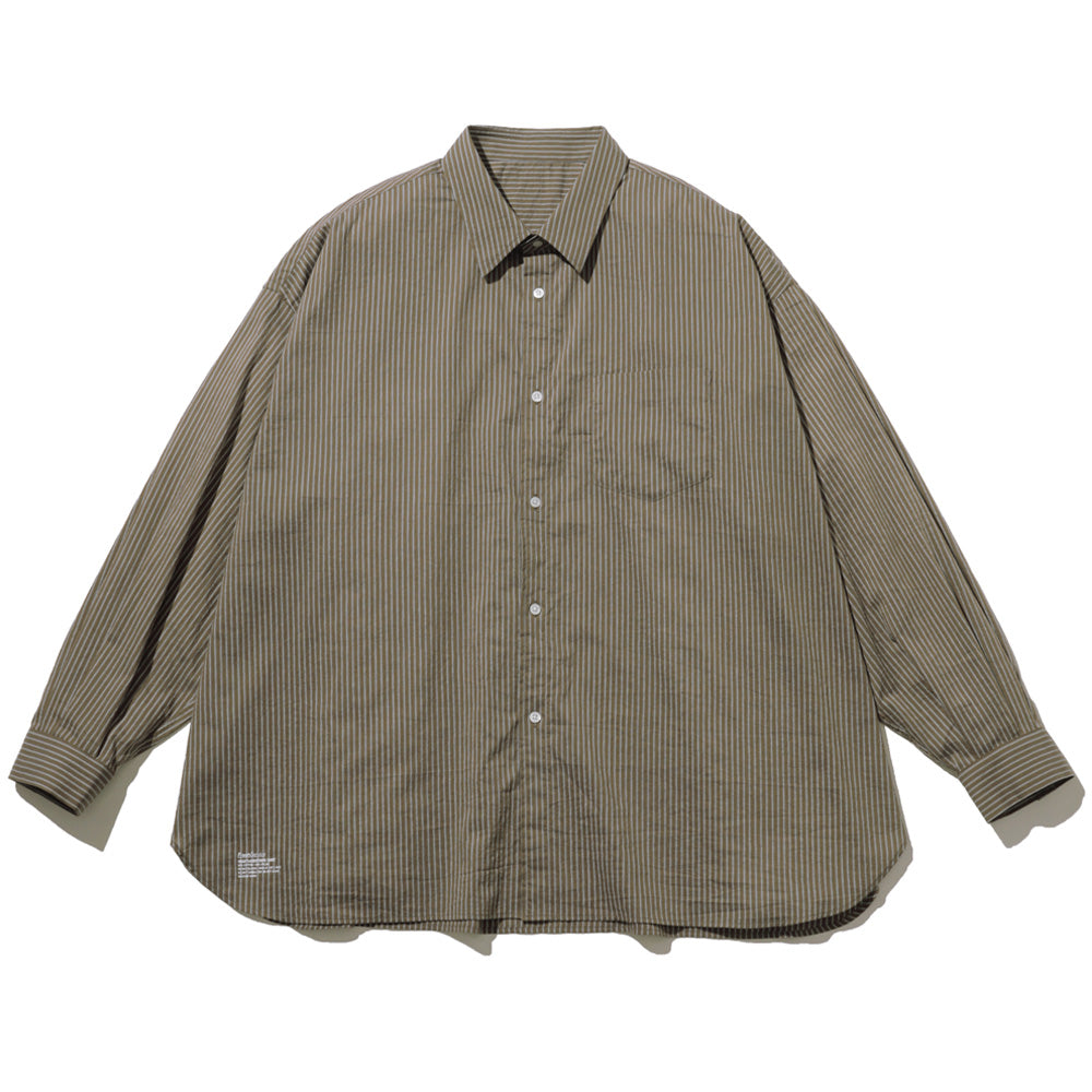 FreshService) HRAFTeX® L/S STRIPE SHIRT (FSC262-50007