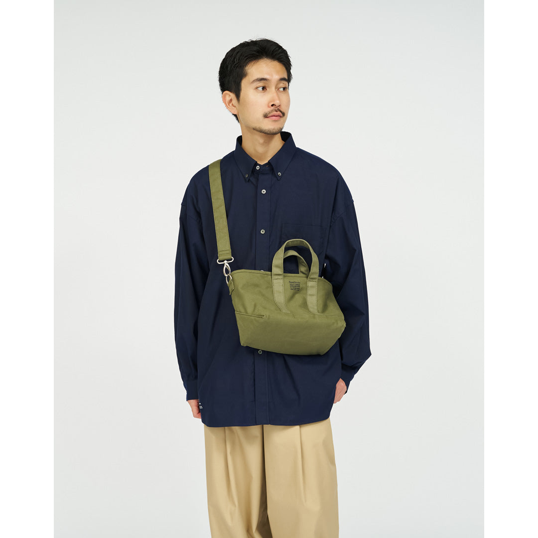 UTILITY CANVAS SHOULDER TOTE