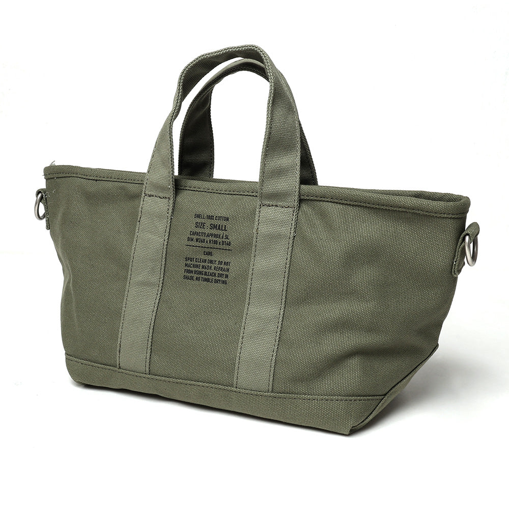 UTILITY CANVAS SHOULDER TOTE