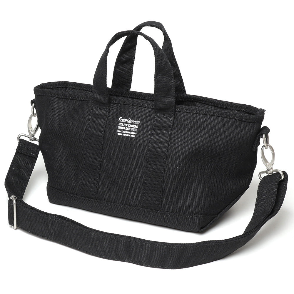 UTILITY CANVAS SHOULDER TOTE