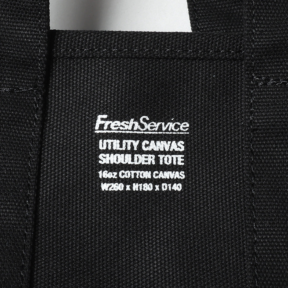 UTILITY CANVAS SHOULDER TOTE