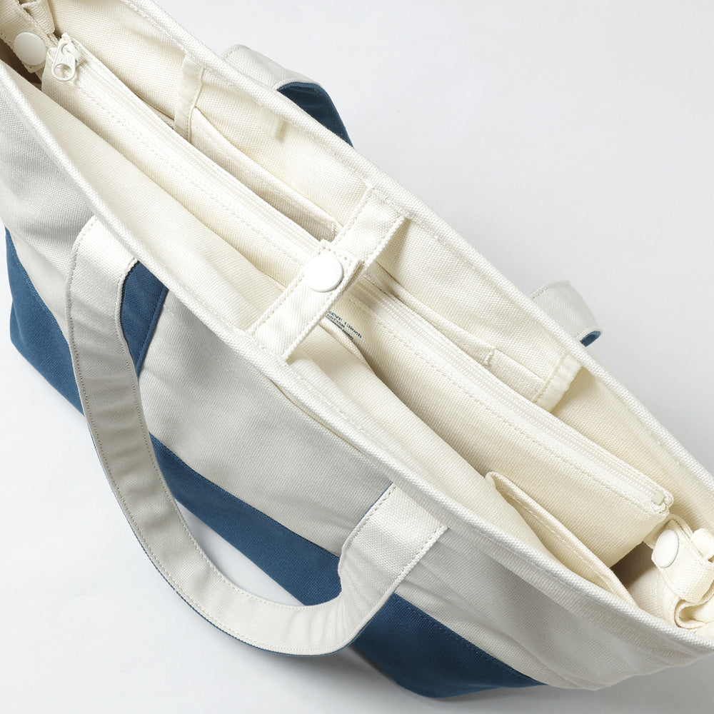 UTILITY CANVAS TOTE ”FE MONOGRAM”