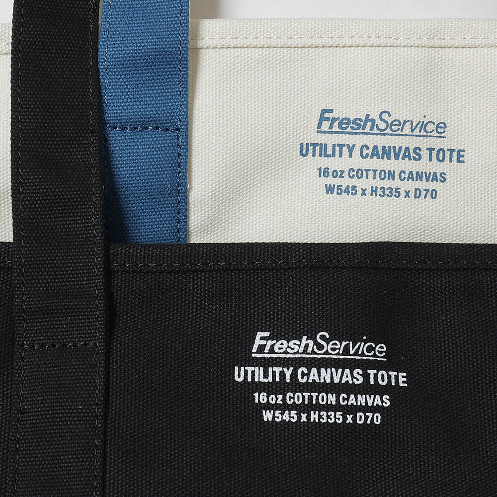 UTILITY CANVAS TOTE ”FE MONOGRAM”