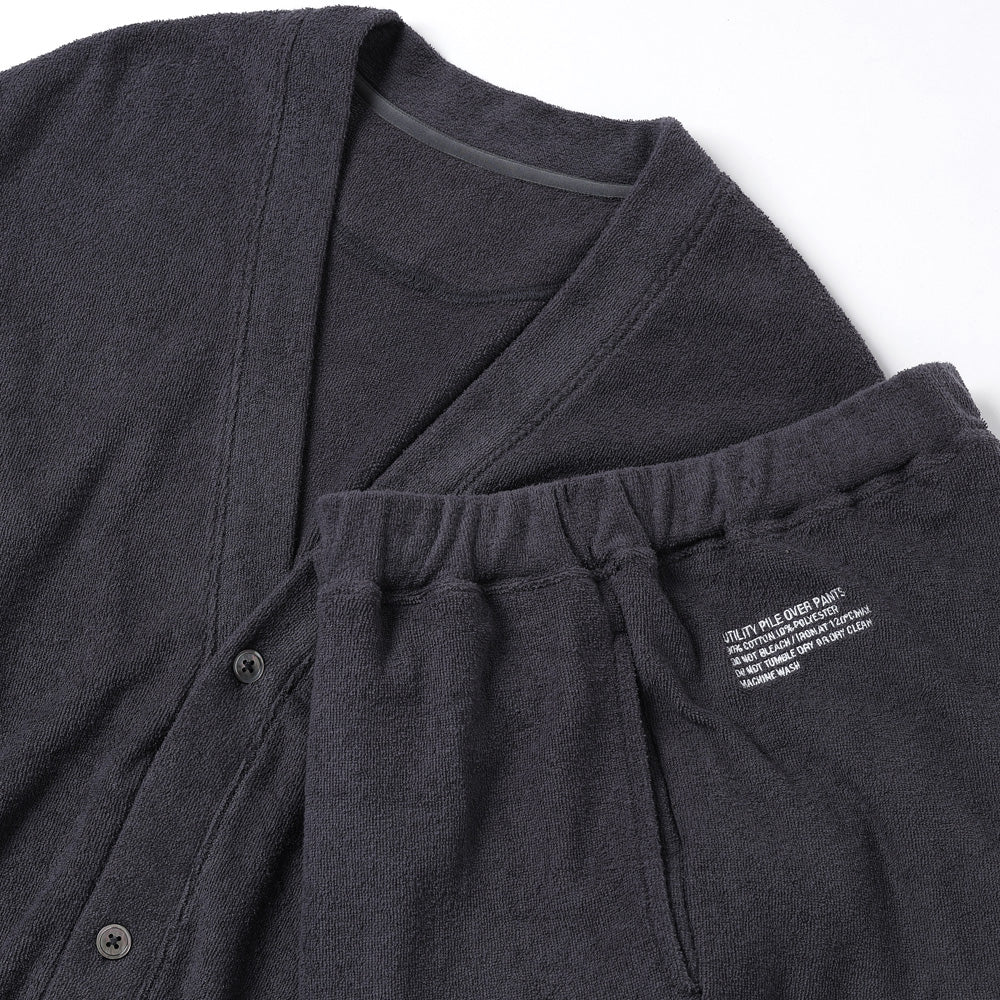UTILITY PILE CARDIGAN SET-UP