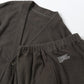 UTILITY PILE CARDIGAN SET-UP