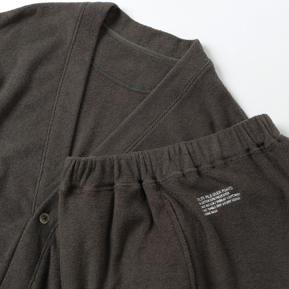 UTILITY PILE CARDIGAN SET-UP