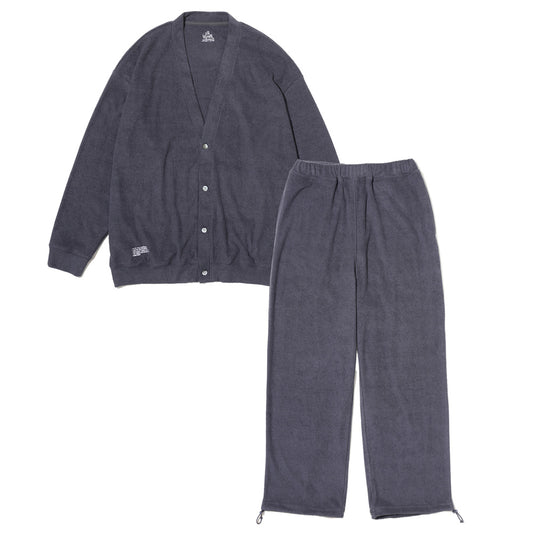 UTILITY PILE CARDIGAN SET-UP