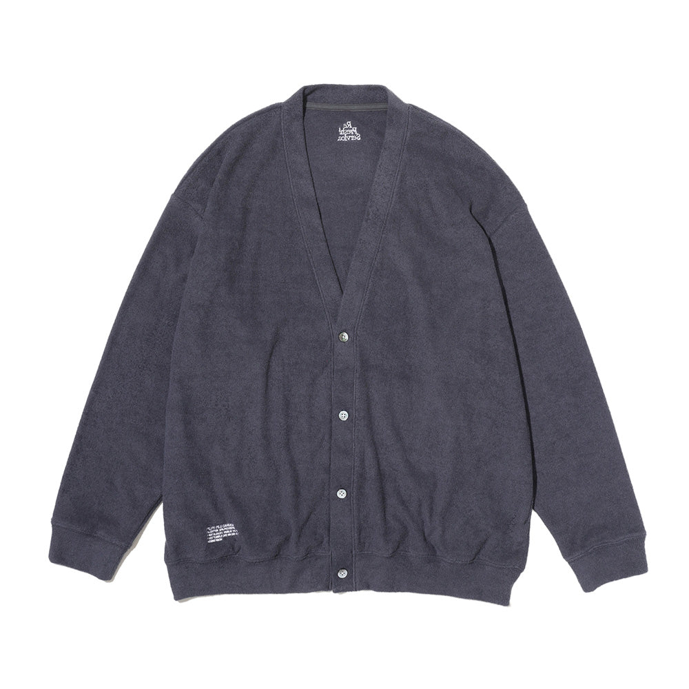 UTILITY PILE CARDIGAN SET-UP