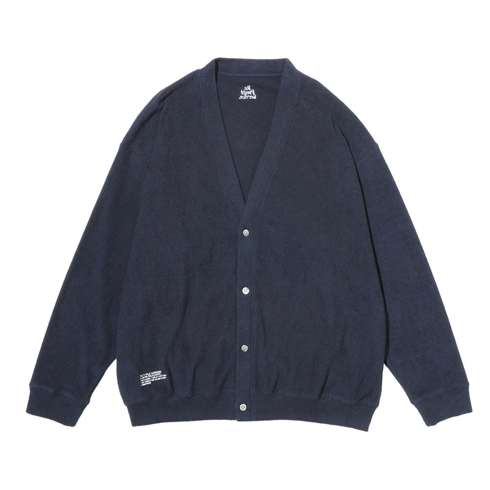 UTILITY PILE CARDIGAN SET-UP