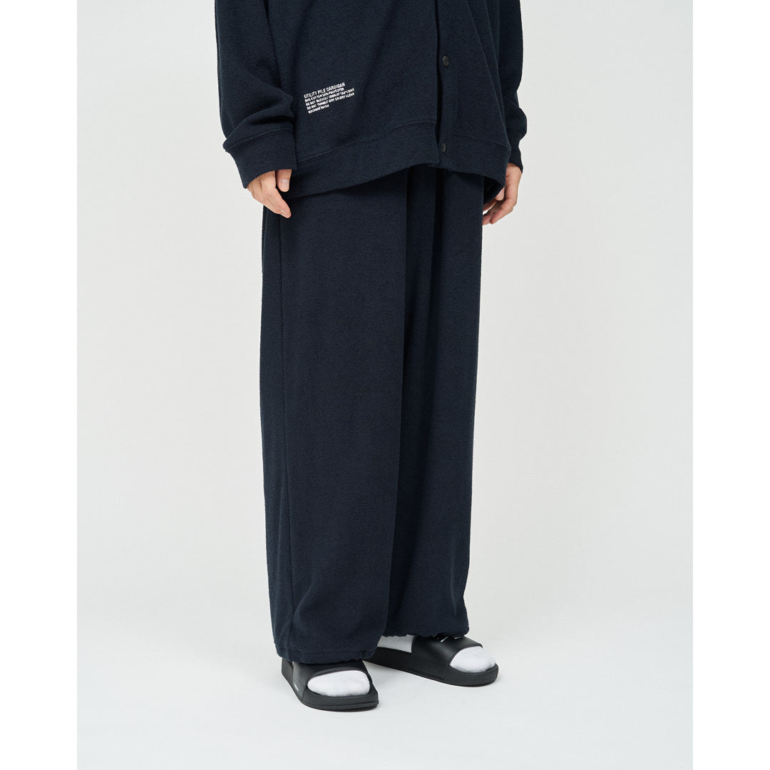 UTILITY PILE CARDIGAN SET-UP