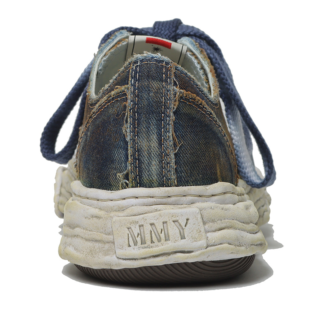 (PETERSON23) OG Sole Washed Denim Low-top Sneaker BLUE