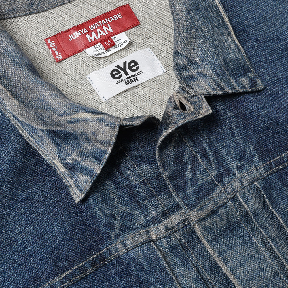 麻オックス 転写プリント Levi's Wネーム BerBerjin J904 (WQ-J904-100