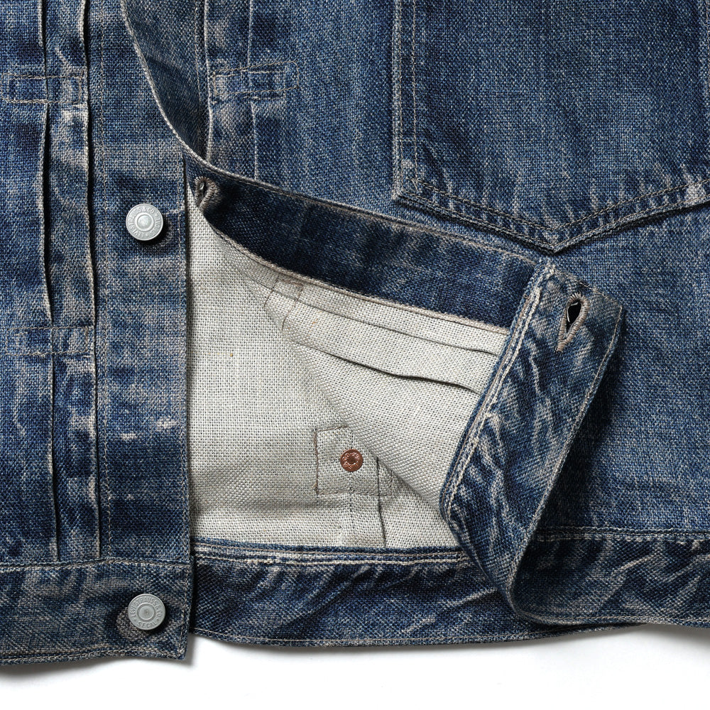 Linen Oxford Shirt, Transfer Print, Levi's Double Name, BerBerJin J904