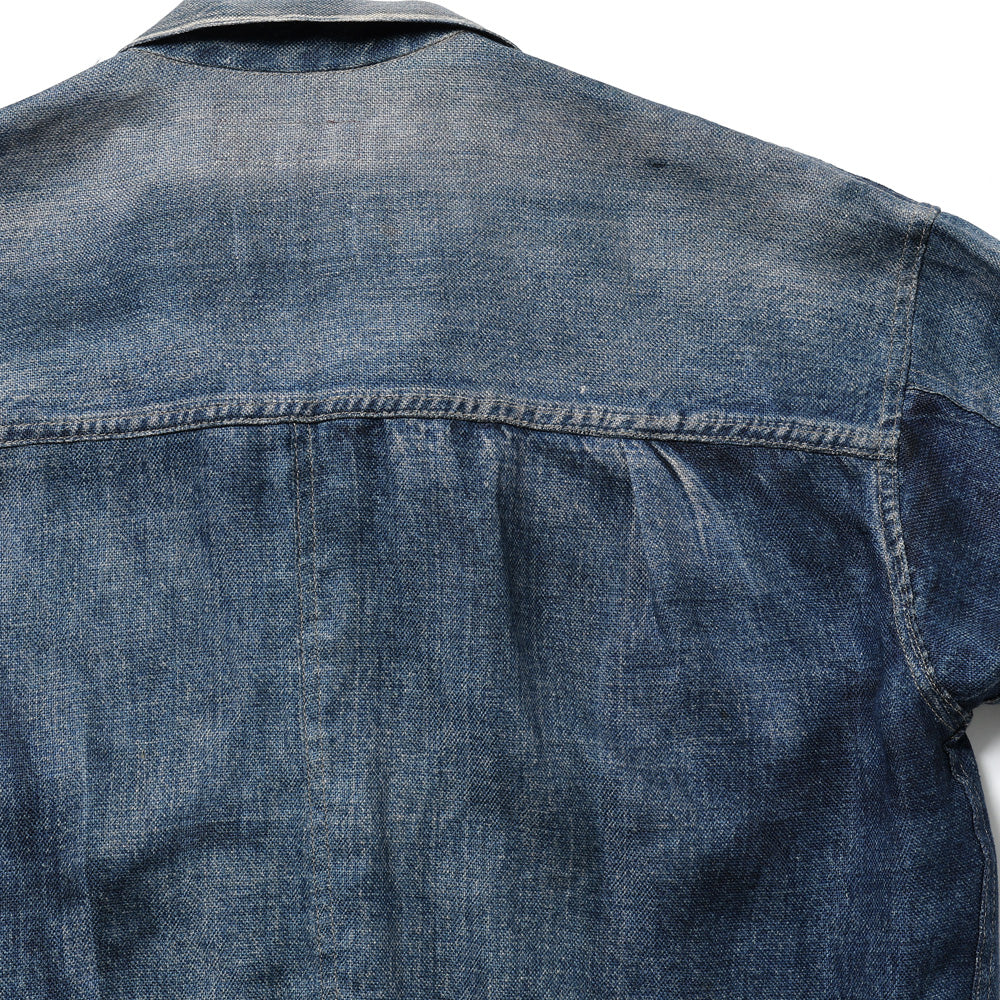 麻オックス 転写プリント Levi's Wネーム BerBerjin J904 (WQ-J904-100