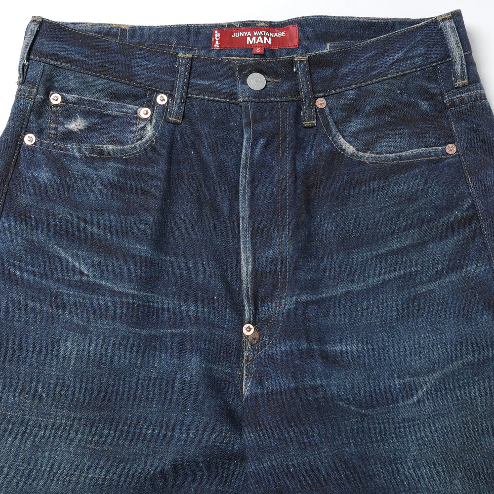 JUNYA WATANABE MAN) Cotton and linen oxford Levi's W-name
