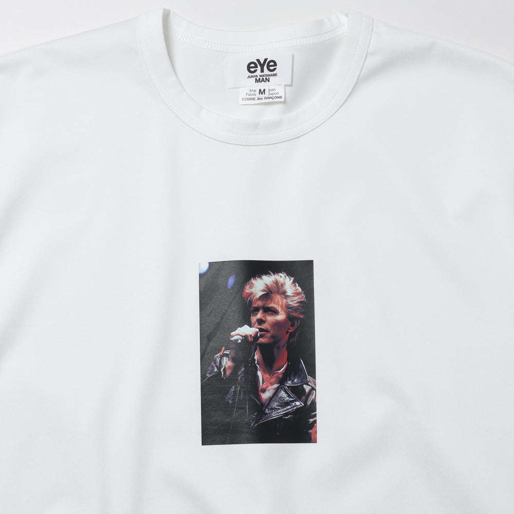 綿度詰め天竺 製品プリント David Bowie/BerBerJin T909