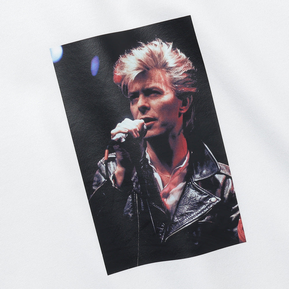 綿度詰め天竺 製品プリント David Bowie/BerBerJin T909