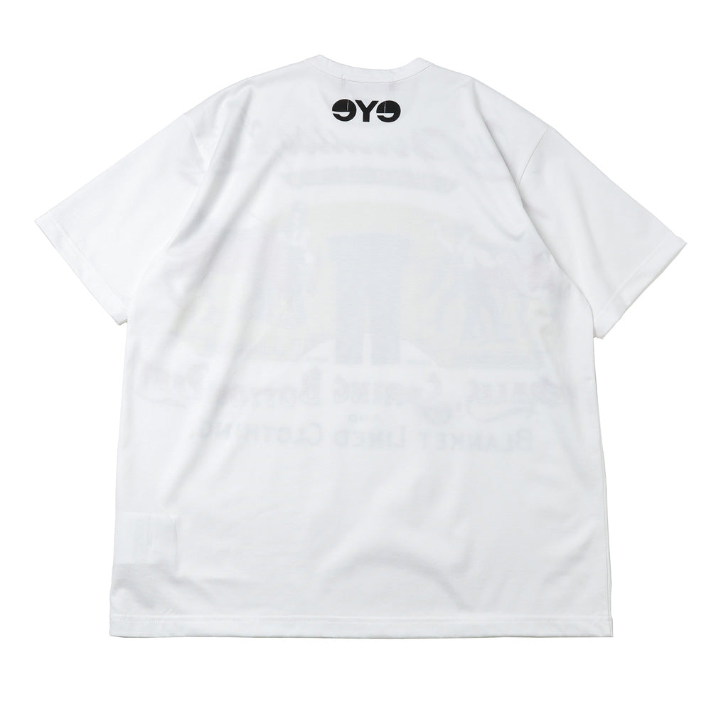 JUNYA WATANABE MAN) 度詰め天竺 製品プリント Levi's Wネーム T911
