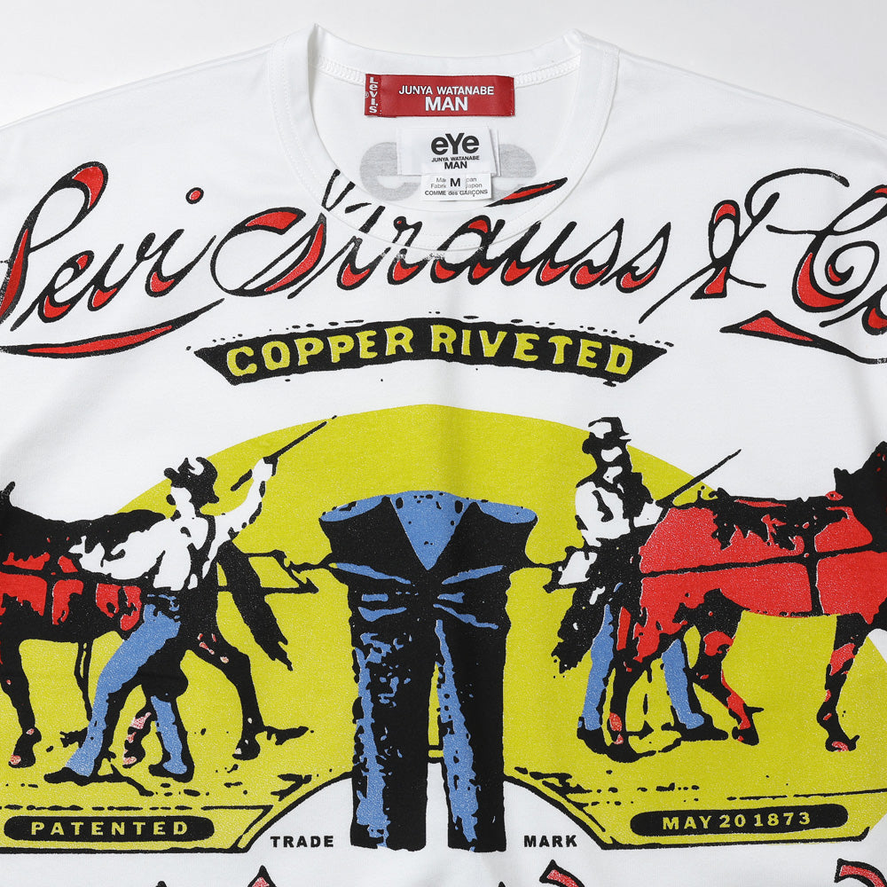High-density cotton jersey product print Levi's W name T911