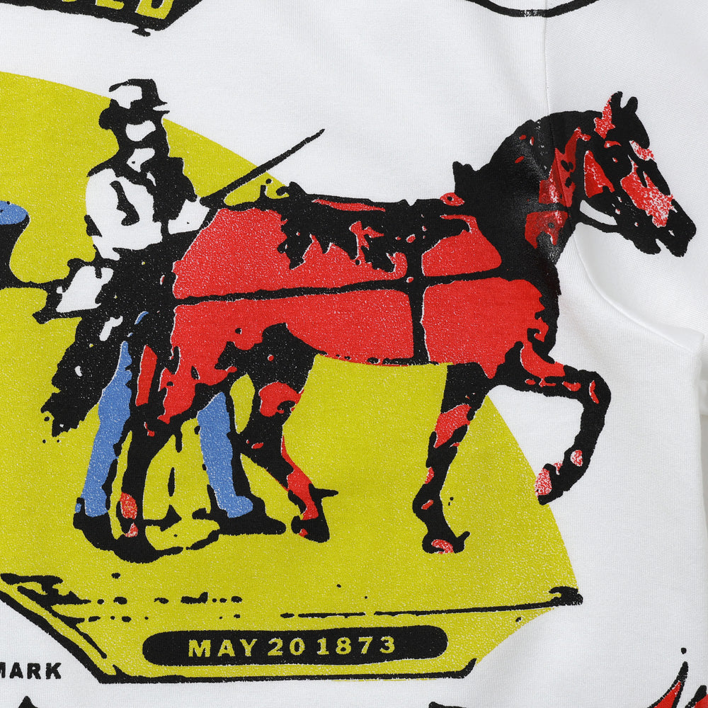 High-density cotton jersey product print Levi's W name T911