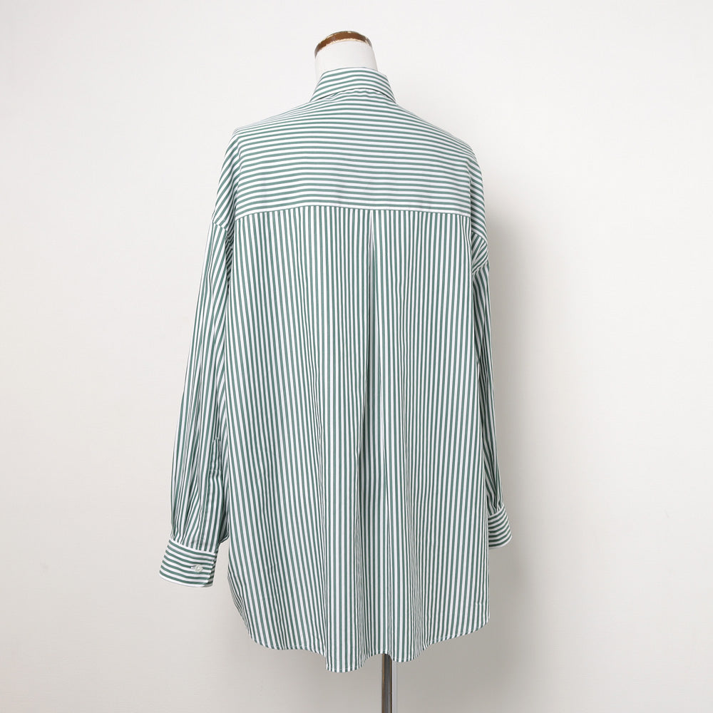 Broad L/S Oversized Regular Collar Shirt