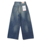 Selvage Denim Two Tuck Wide Pants(Dk.FADE)
