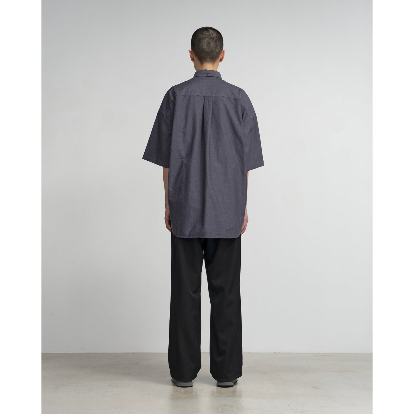 Oxford S/S Oversized B.D Shirt