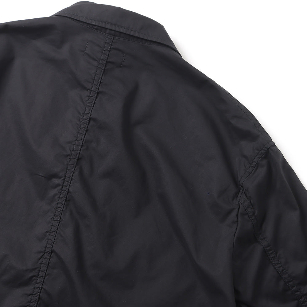 Garment Dyed Typewriter Oversized Double Jacket