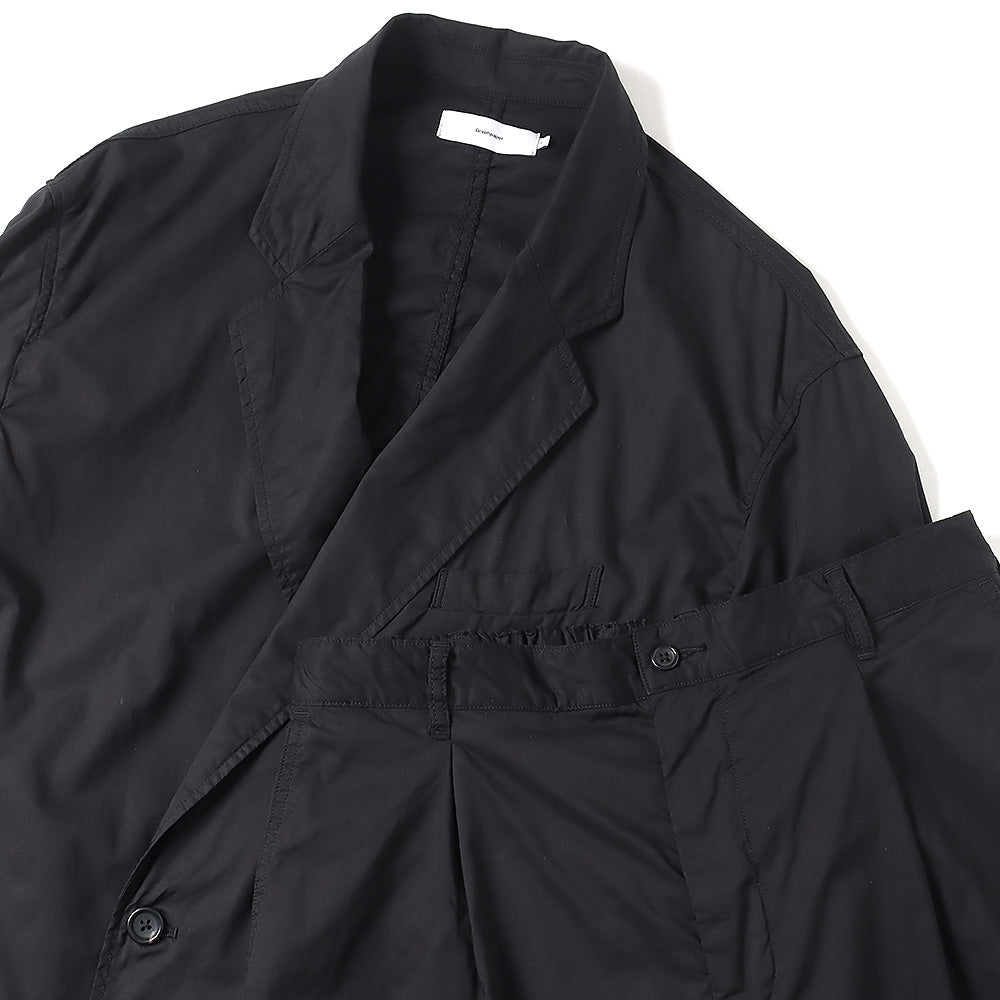 Garment Dyed Typewriter Oversized Double Jacket