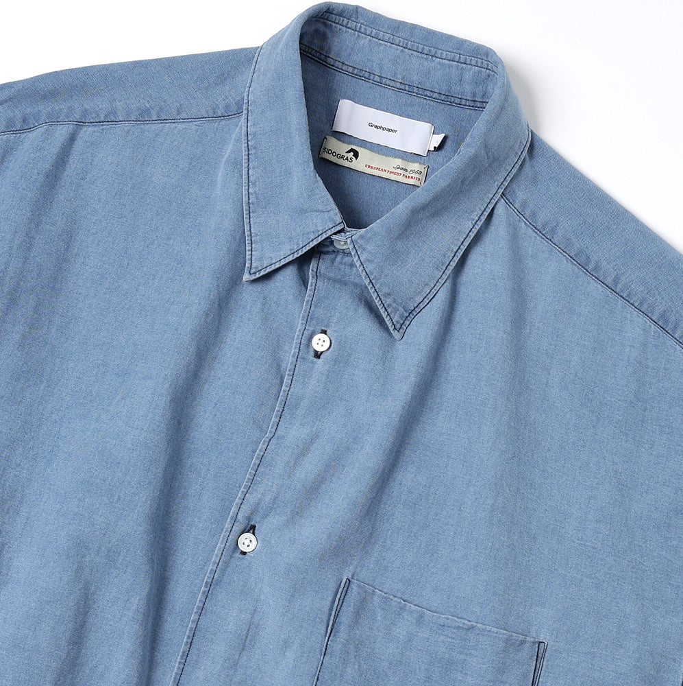 トップス SIDOGRAS L/S OversizedRegularCollarShirt SIDOGRAS L/S OVERSIZED REGULAR COLLAR SHIRT – OBLIGE