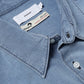SIDOGRAS Indigo Poplin L/S Oversized Regular Collar Shirt