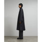 Scale Off Wool Balmacaan Coat