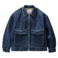 Selvage Denim Zip Jacket(DARK FADE)