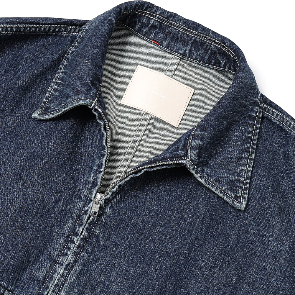 Selvage Denim Zip Jacket(DARK FADE)