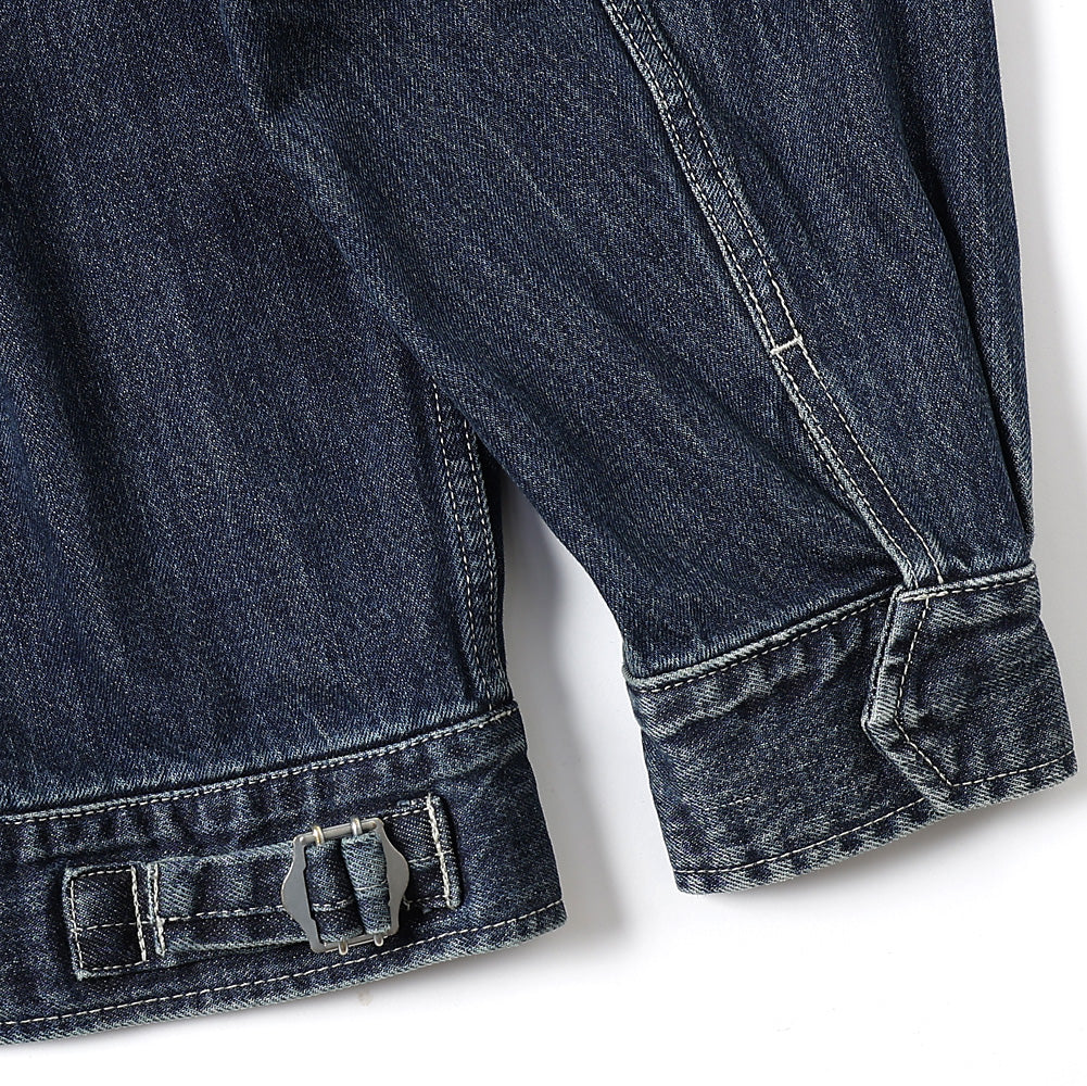 Selvage Denim Zip Jacket(DARK FADE)