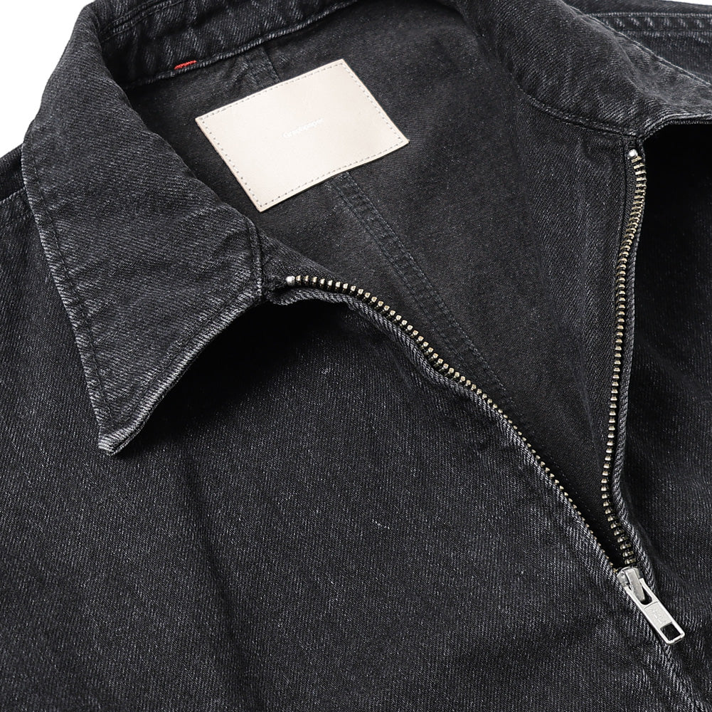 Selvage Denim Zip Jacket(DARK FADE)