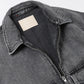 Selvage Denim Zip Jacket(LIGHT FADE)