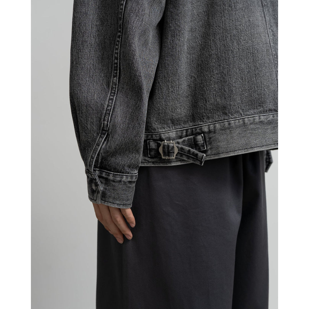 Selvage Denim Zip Jacket(LIGHT FADE)