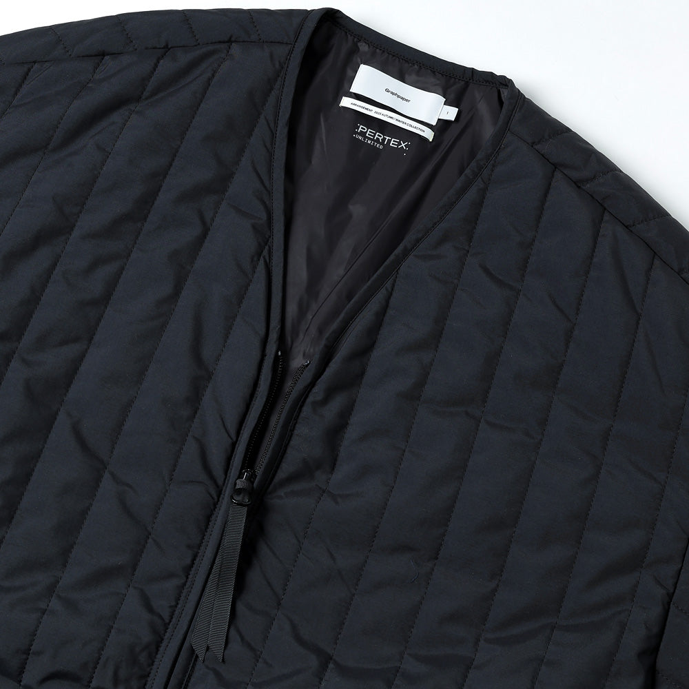 Graphpaper) PERTEX UNLIMITED Quilted Liner Jacket (GM253-30394