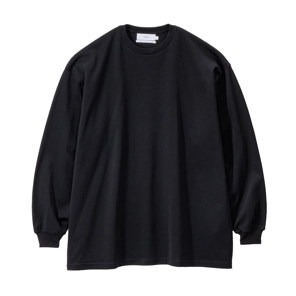 Brushed Mockrody Crew Neck L/S Tee